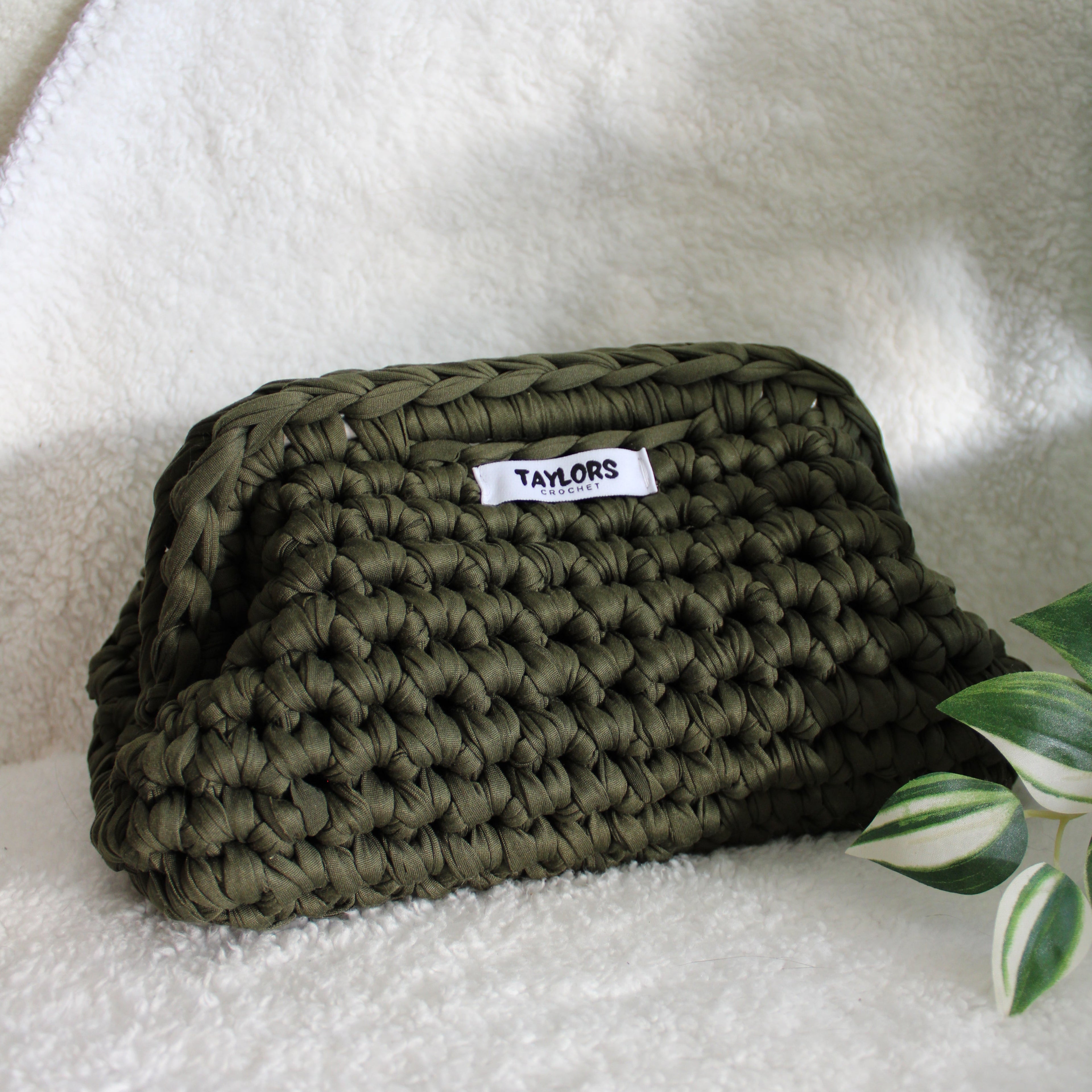 The Martini Clutch Bag - Khaki