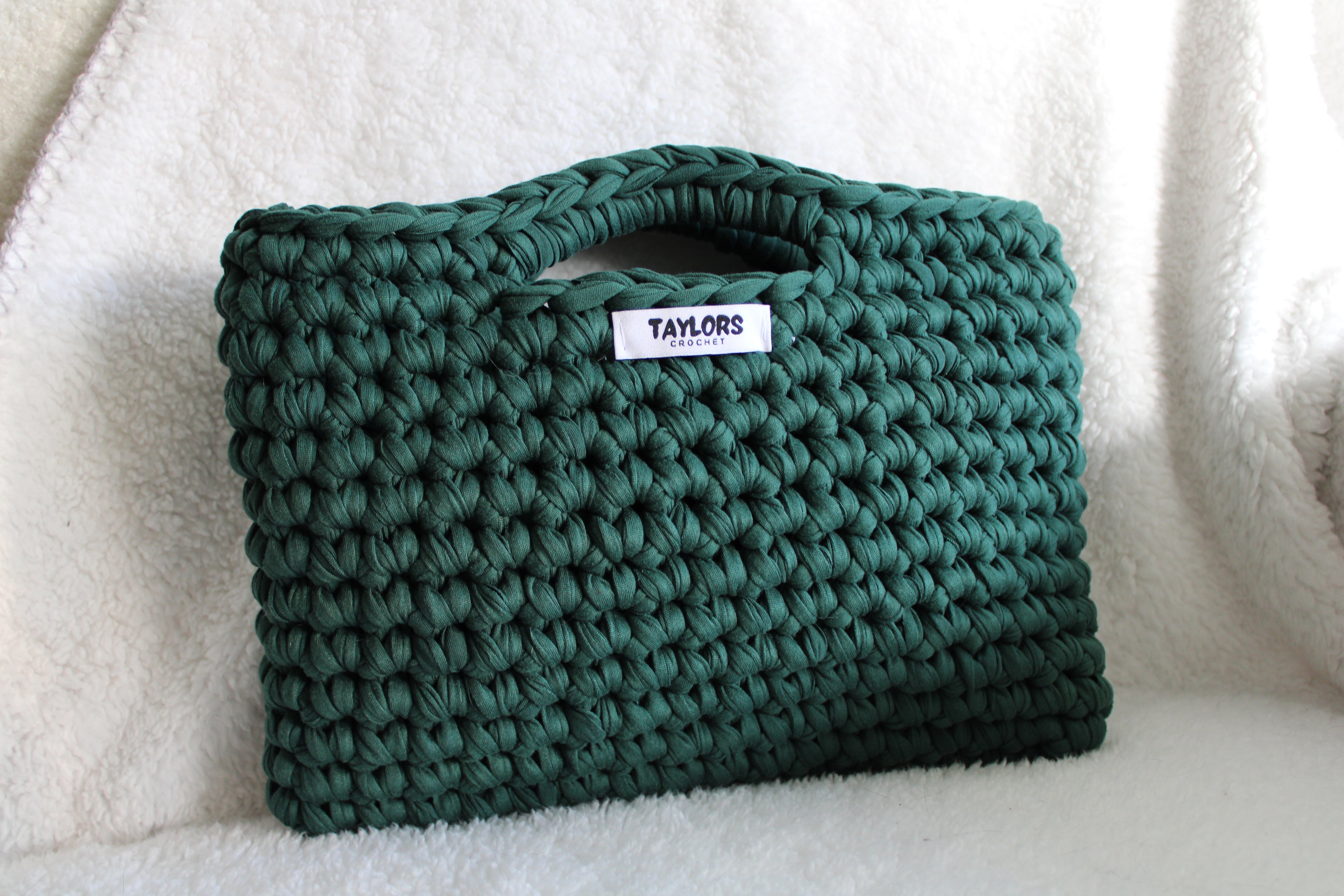 The Maisie Tote Bag - Forest Green