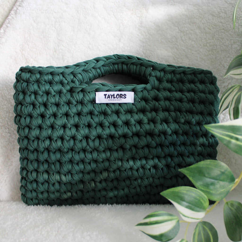 The Maisie Tote Bag - Forest Green