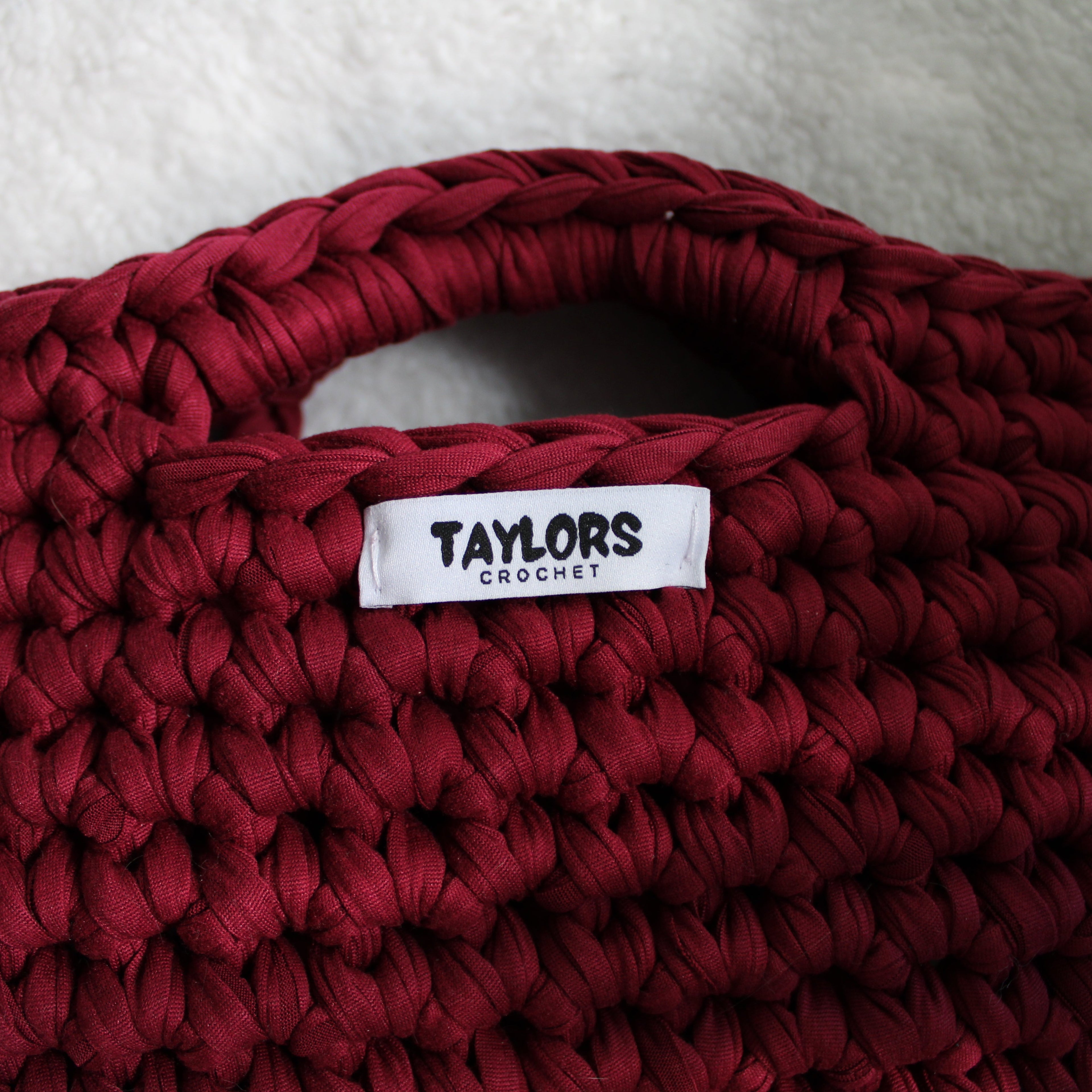 The Maisie Tote Bag - Cherry Red