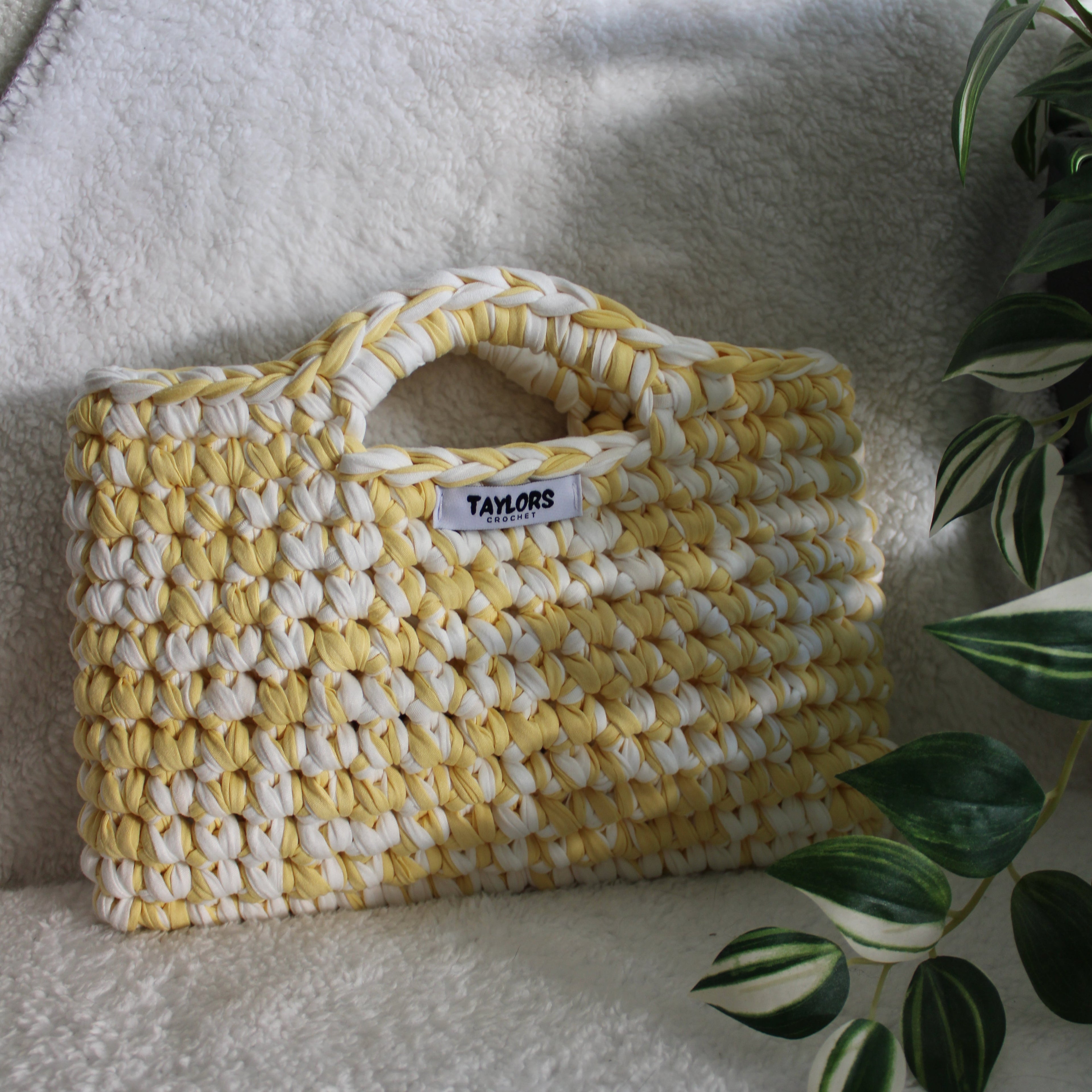 The Maisie Tote Bag - Lemon Meringue