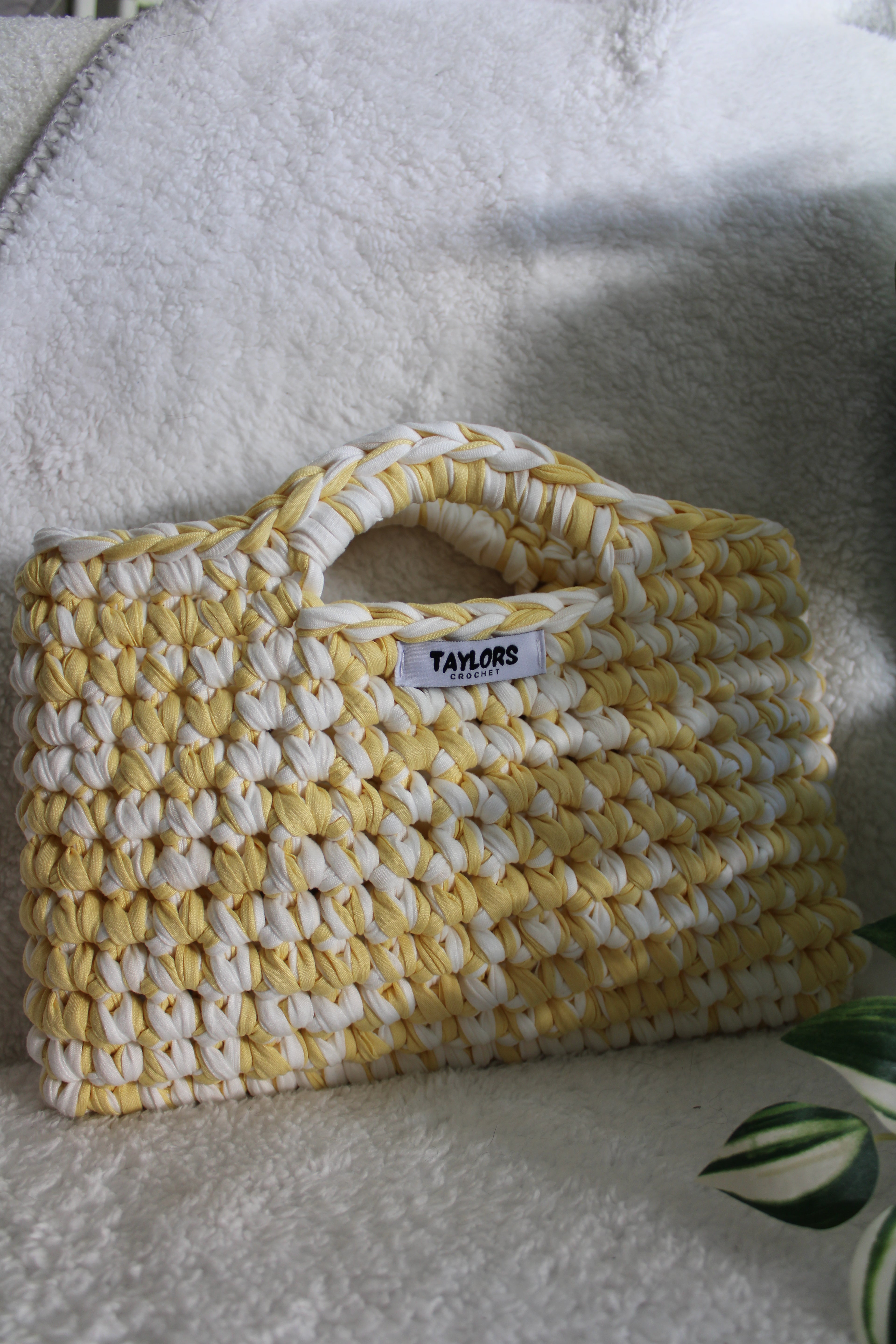 The Maisie Tote Bag - Lemon Meringue