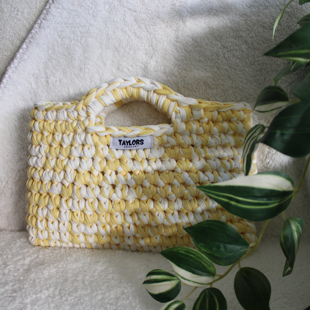 The Maisie Tote Bag - Lemon Meringue