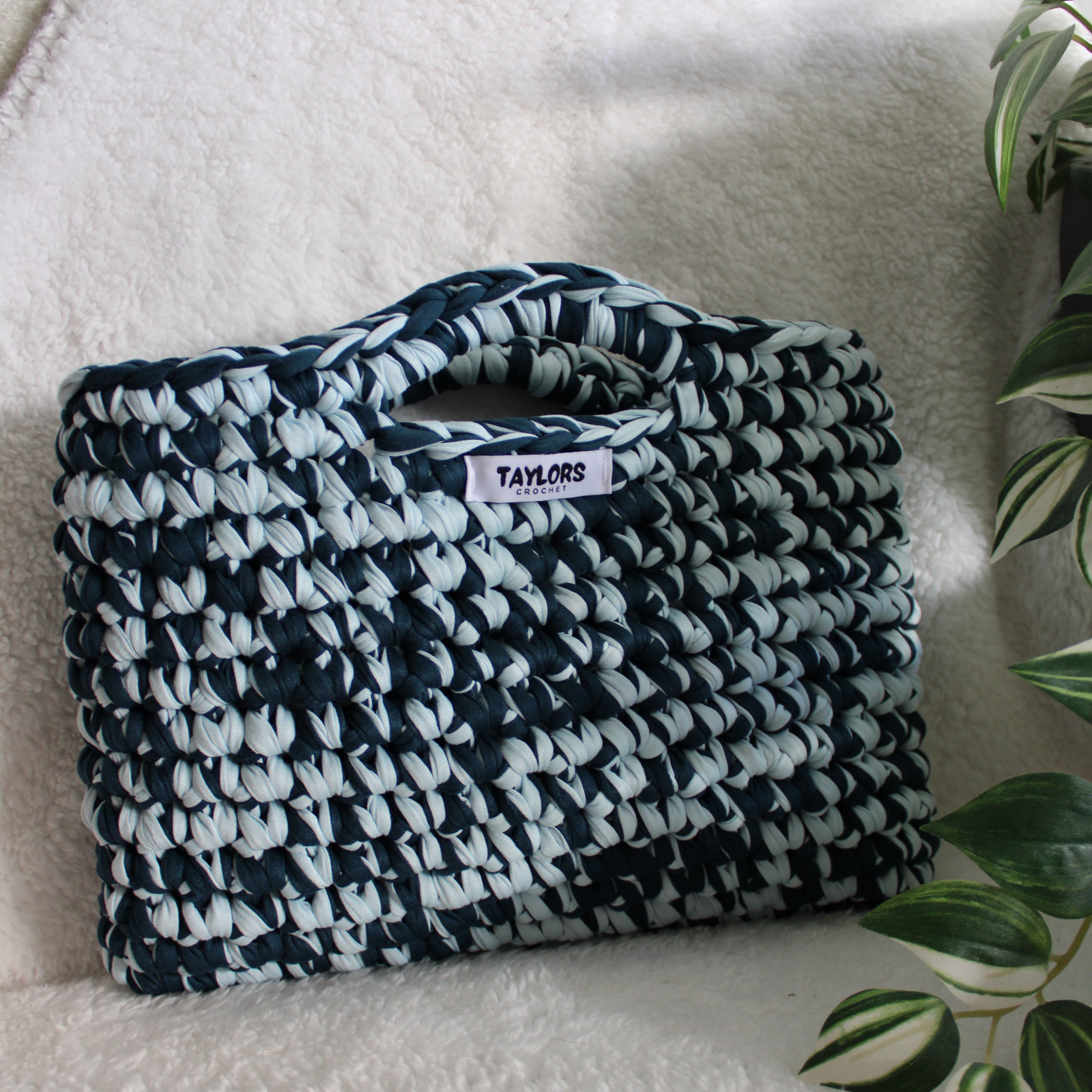 The Maisie Tote Bag - Blues