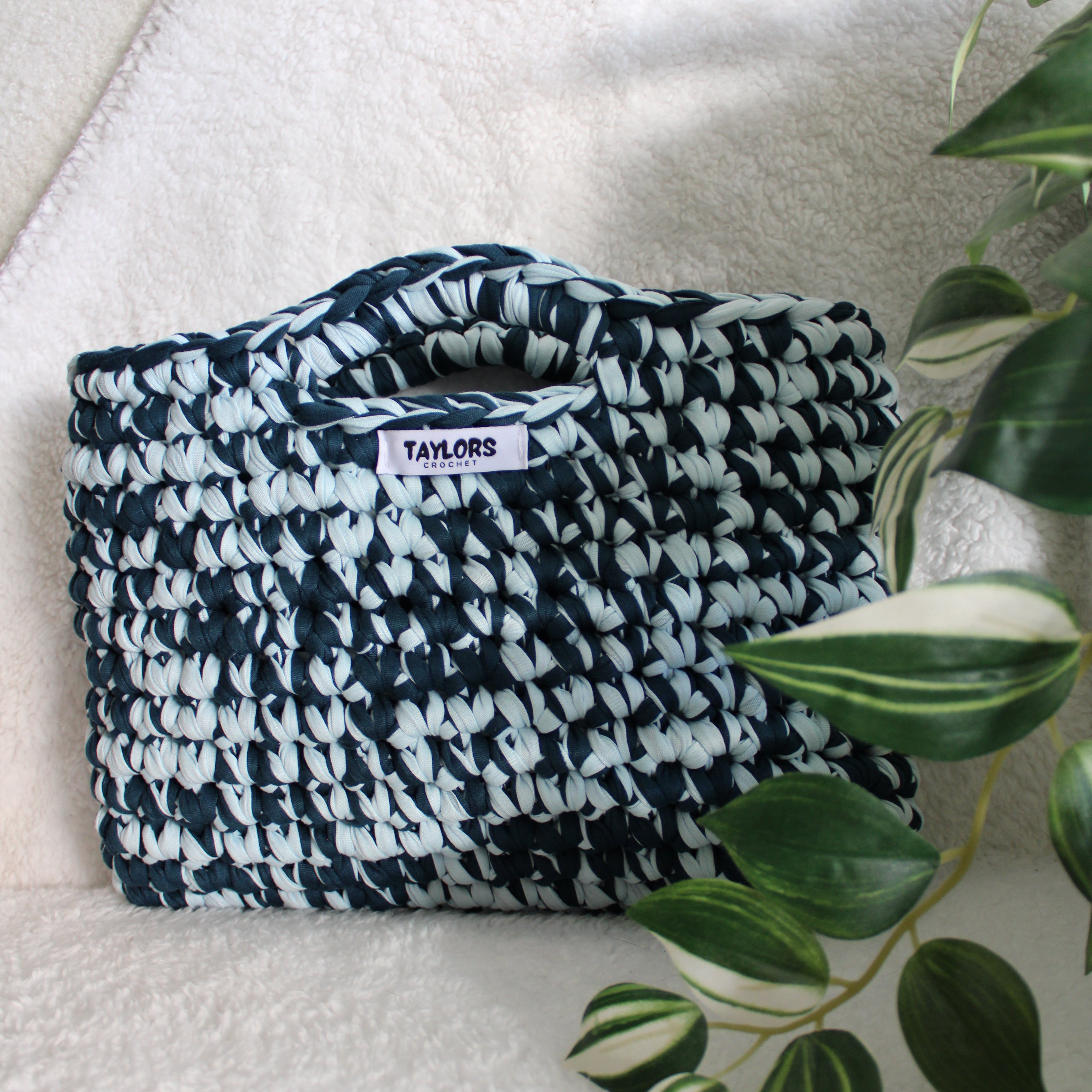 The Maisie Tote Bag - Blues