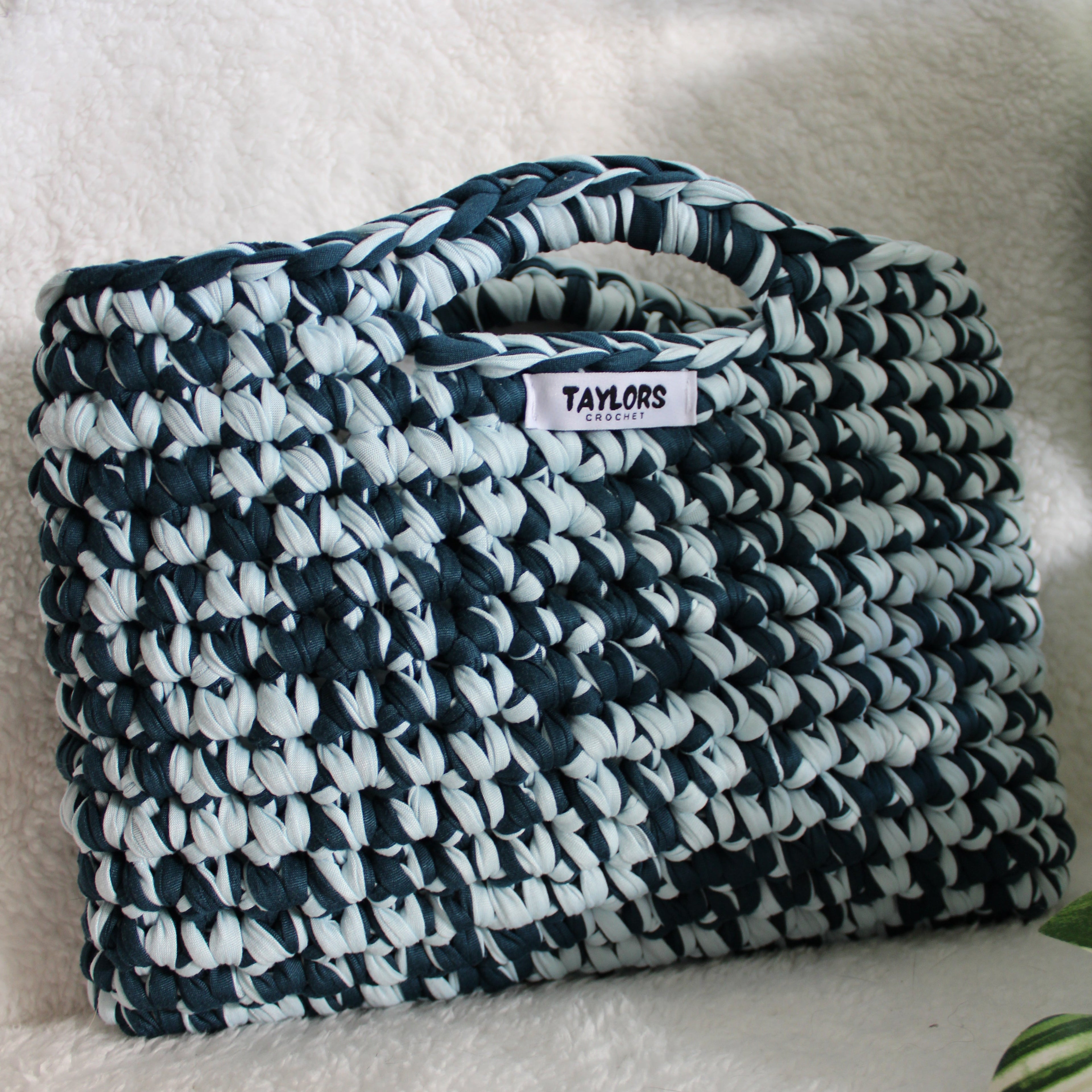 The Maisie Tote Bag - Blues