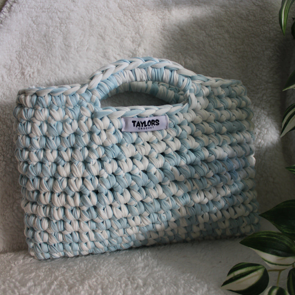 The Maisie Tote Bag - Blueberry Meringue