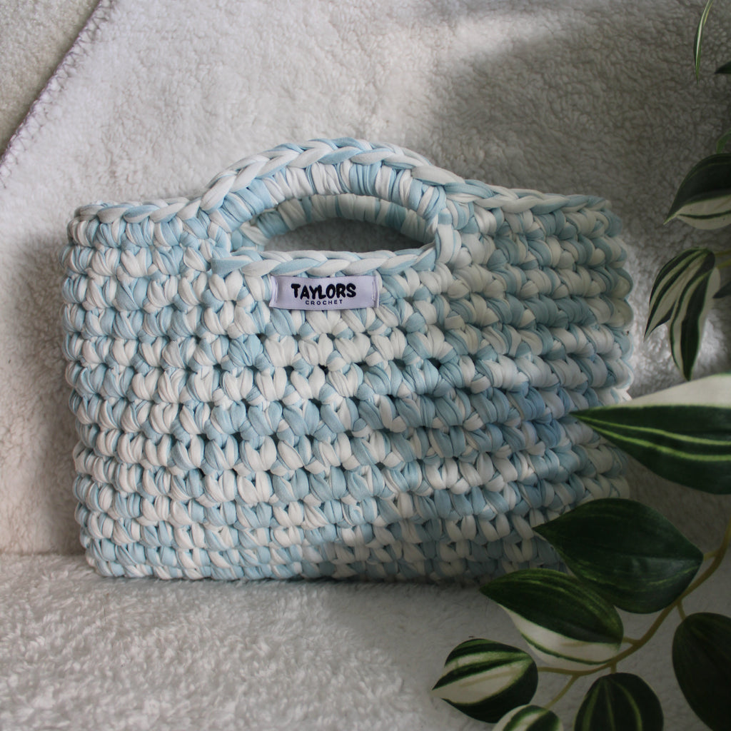 The Maisie Tote Bag - Blueberry Meringue