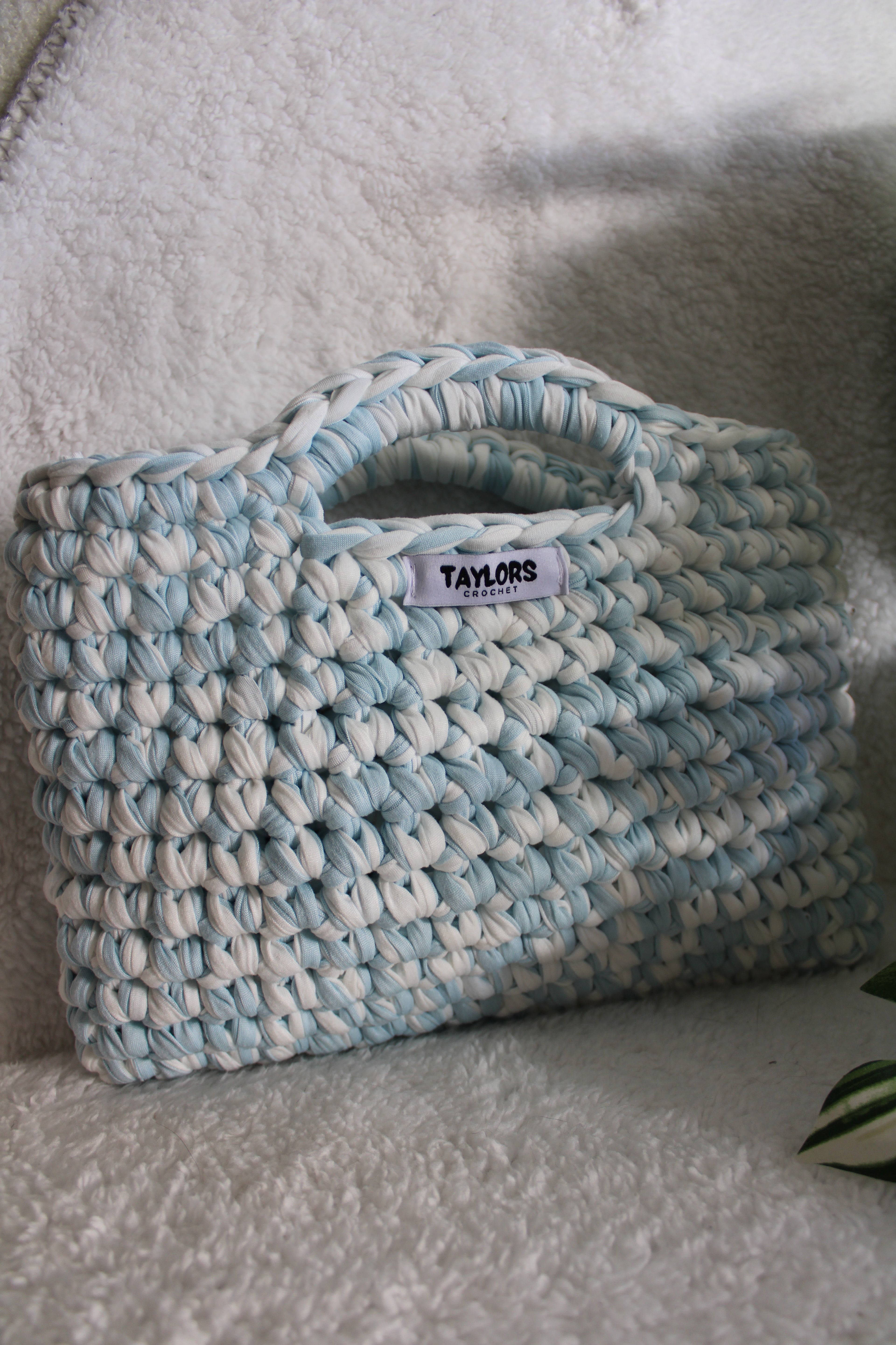The Maisie Tote Bag - Blueberry Meringue