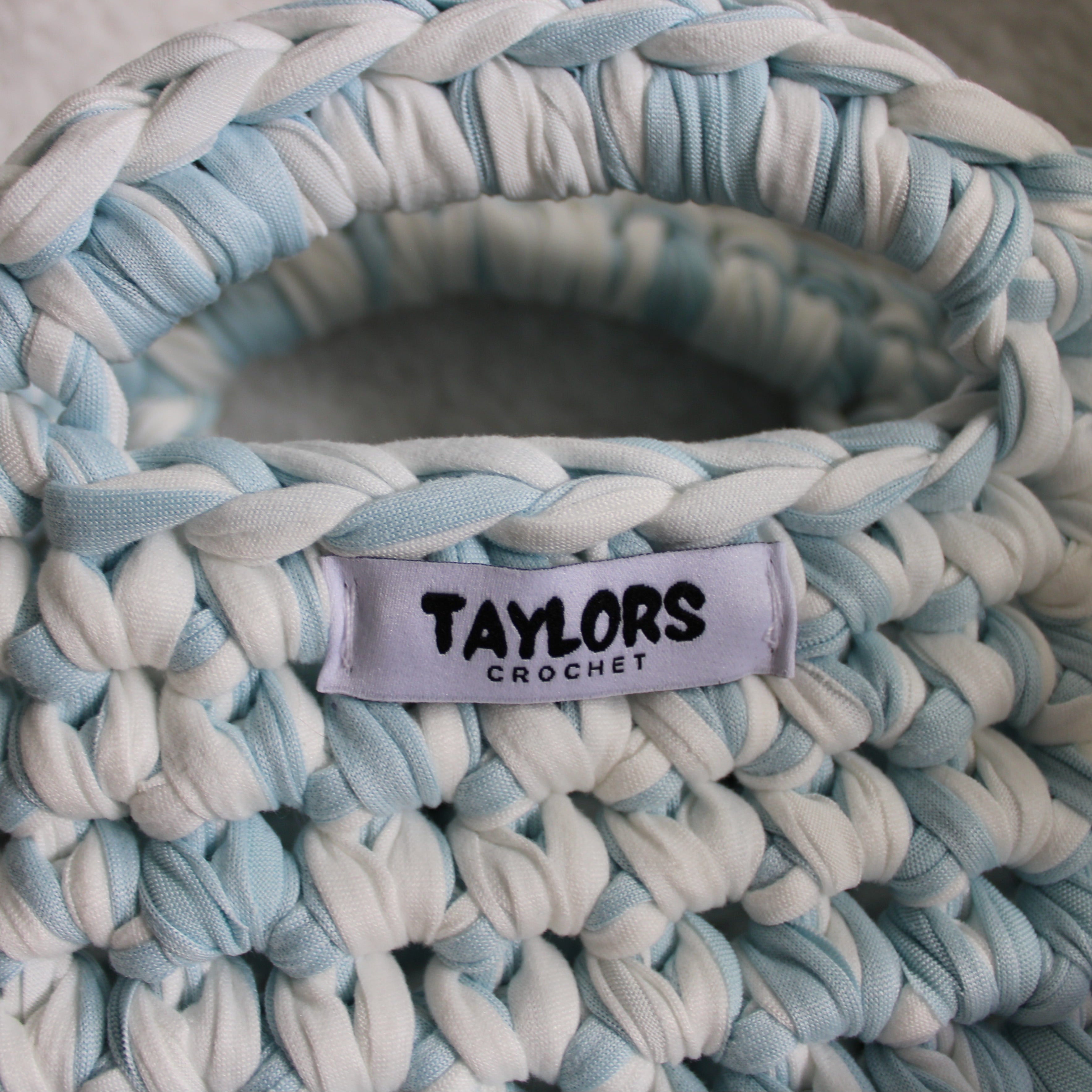 The Maisie Tote Bag - Blueberry Meringue