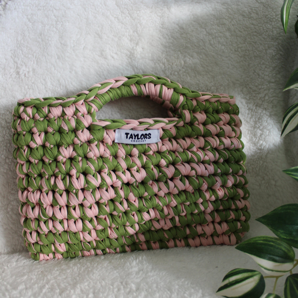 The Maisie Tote Bag - Strawberry Matcha
