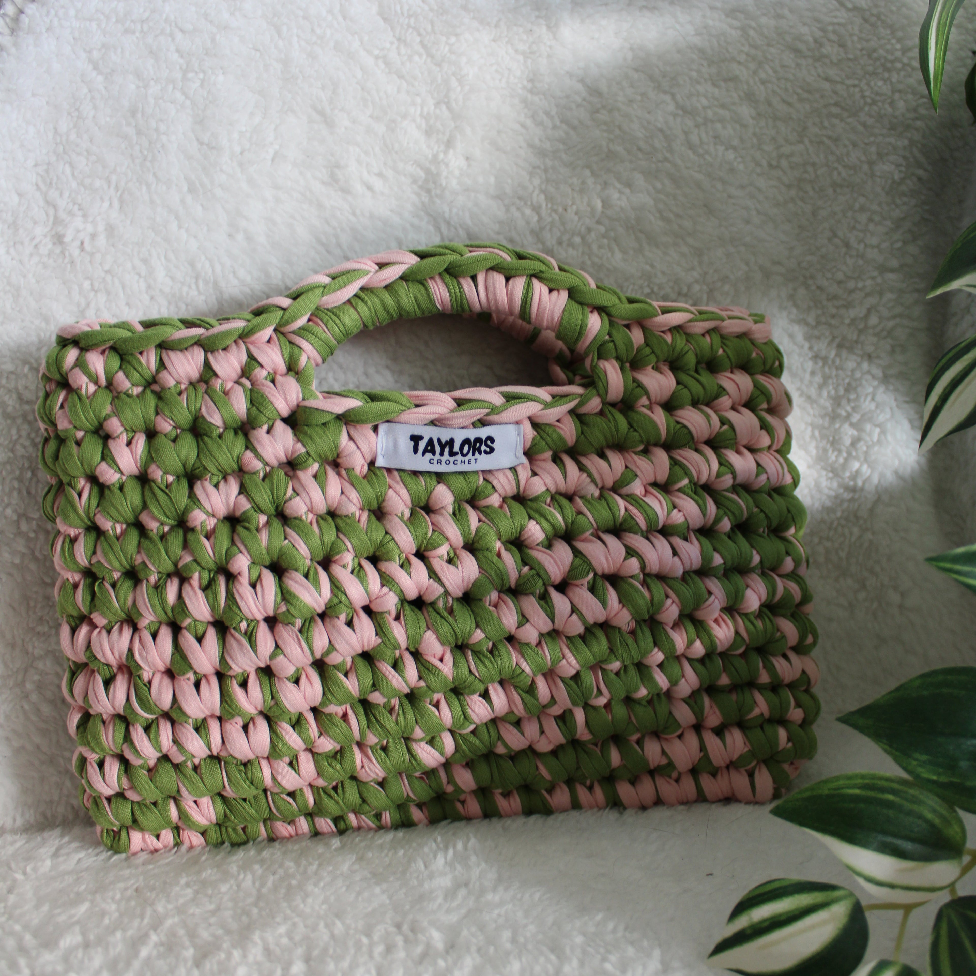 The Maisie Tote Bag - Strawberry Matcha