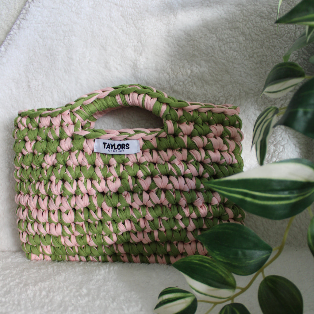 The Maisie Tote Bag - Strawberry Matcha
