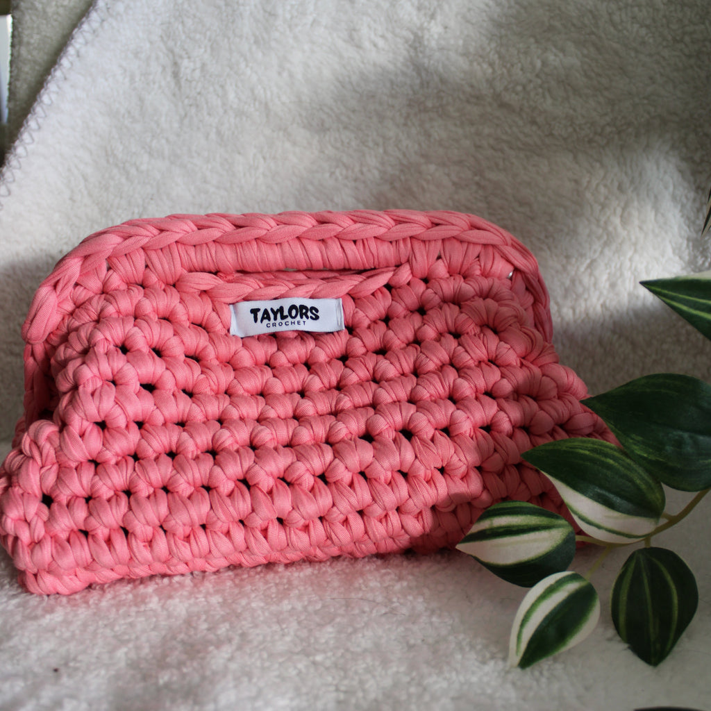 The Martini Clutch Bag - Coral