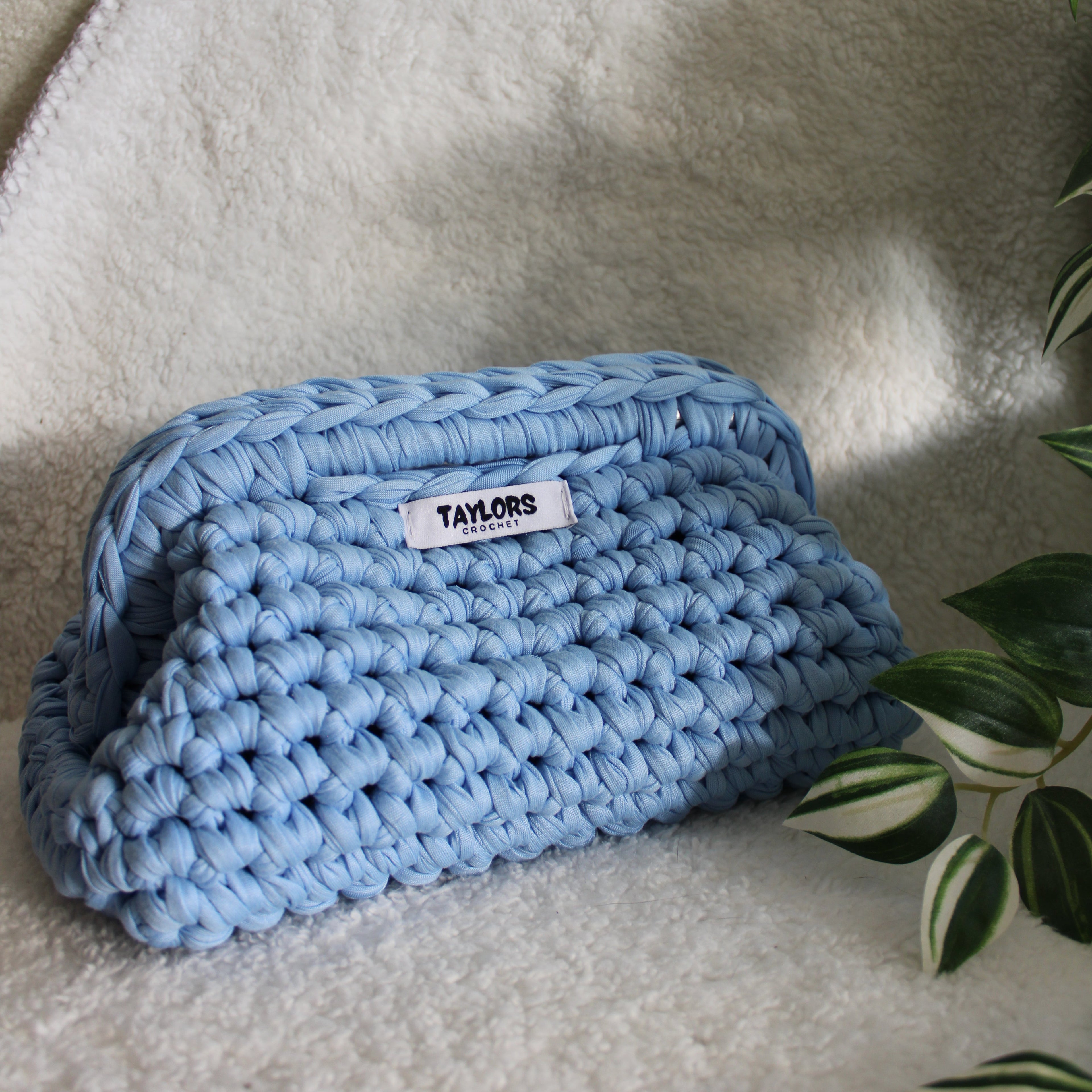 The Martini Clutch Bag - Sky Blue