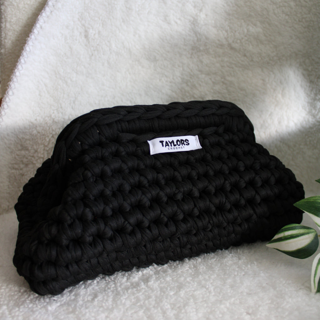 The Martini Clutch Bag - Black