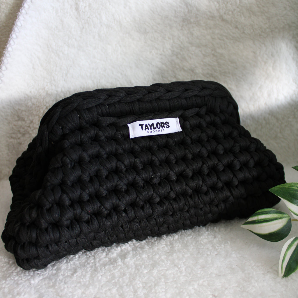 The Martini Clutch Bag - Black