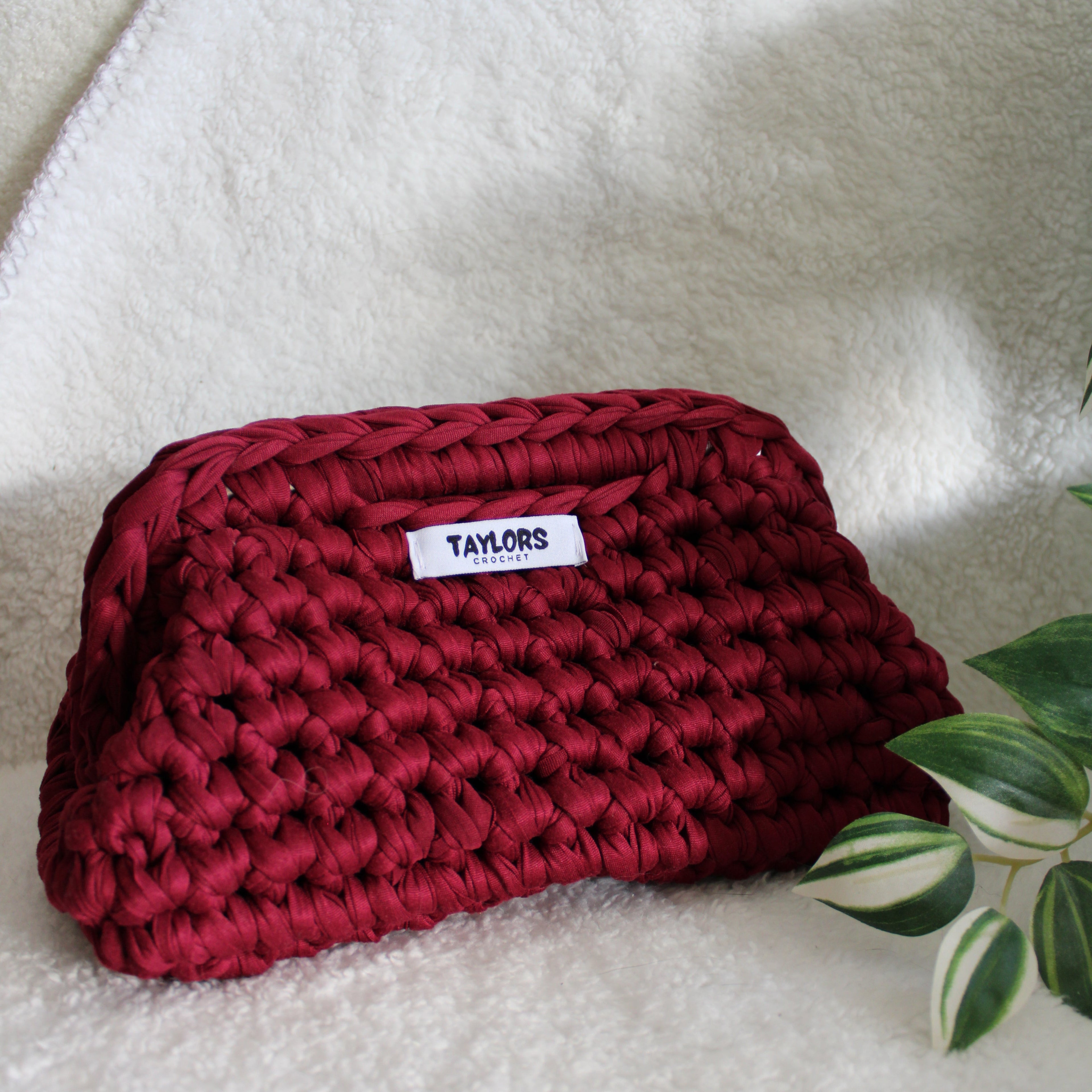 The Martini Clutch Bag - Cherry Red