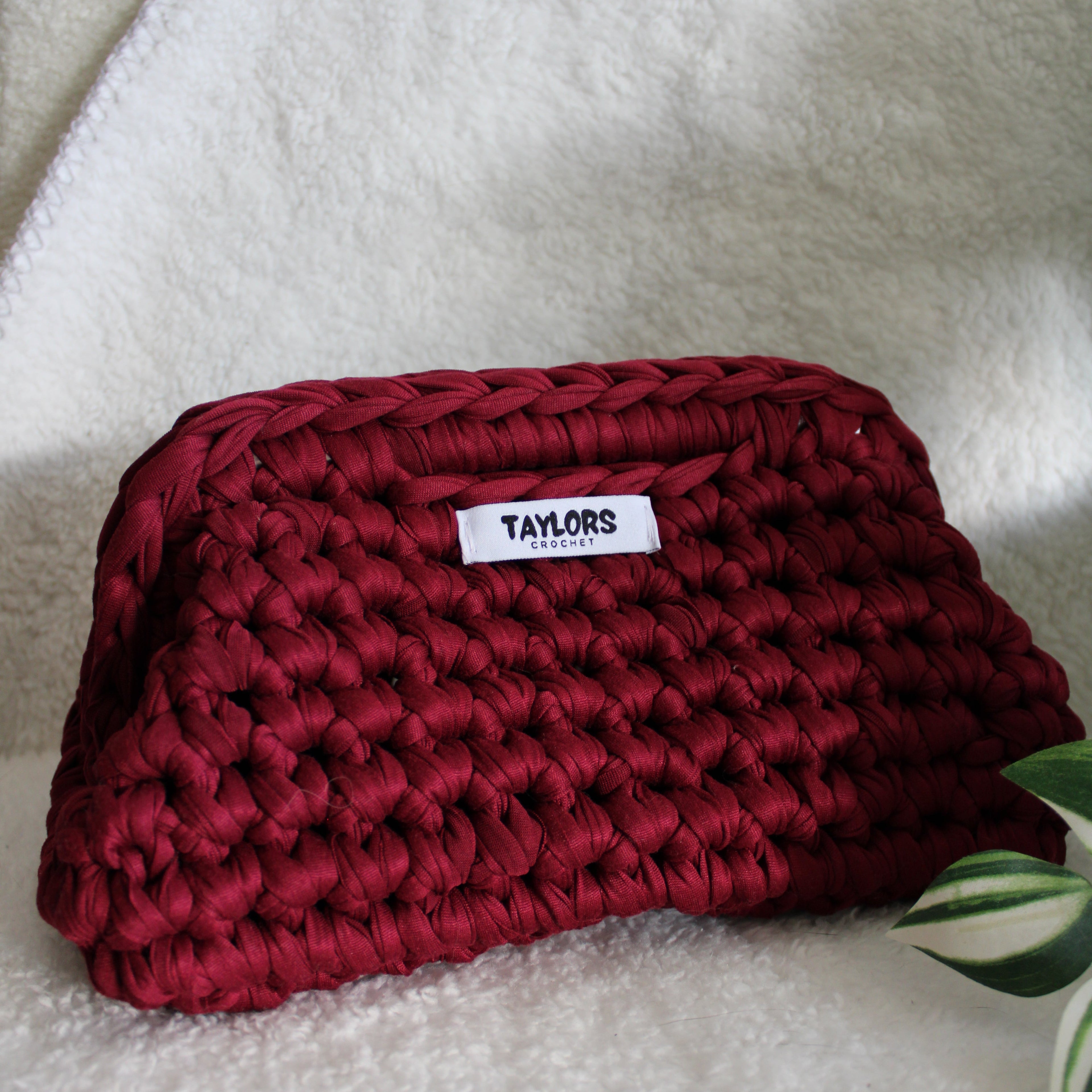 The Martini Clutch Bag - Cherry Red