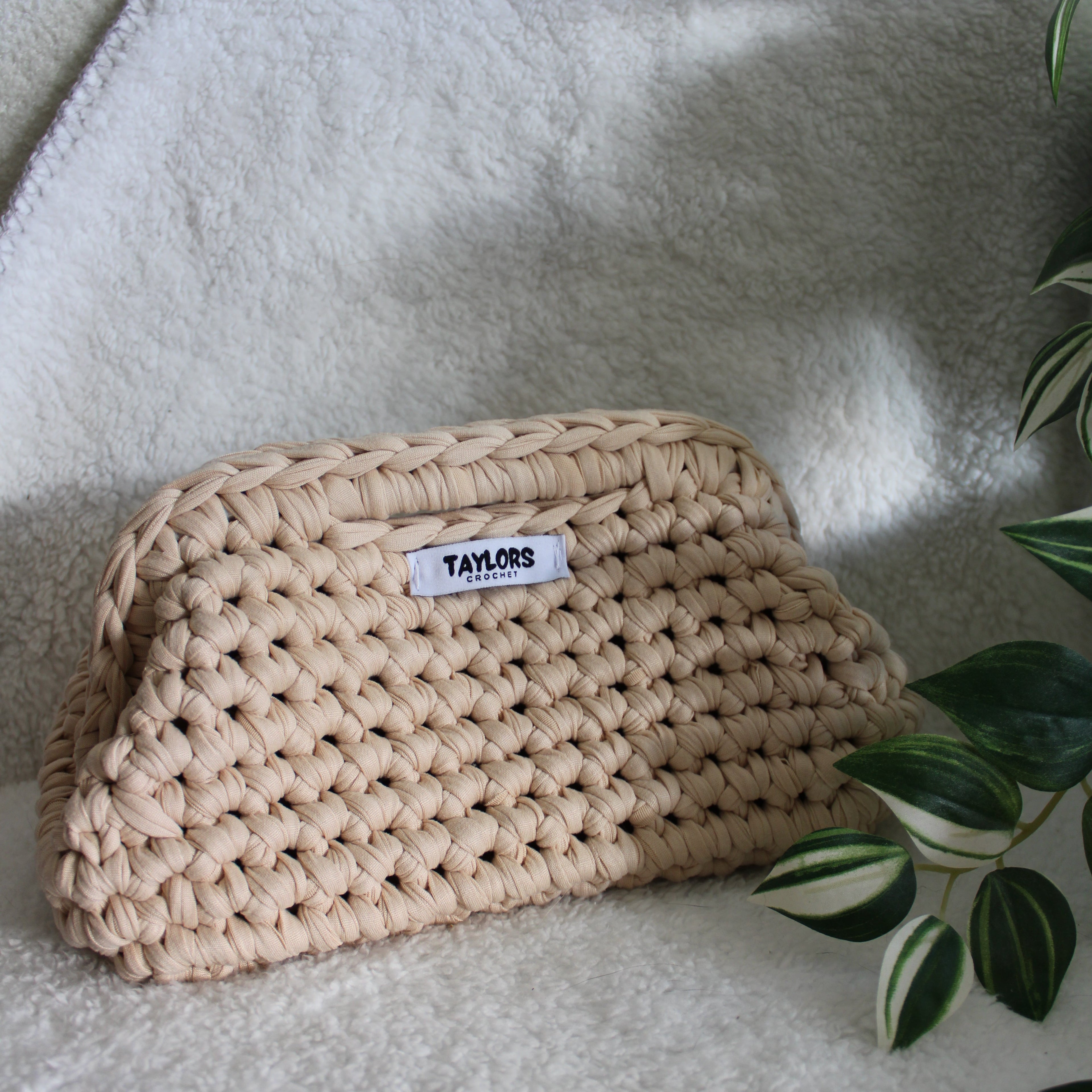 The Martini Clutch Bag - Sand