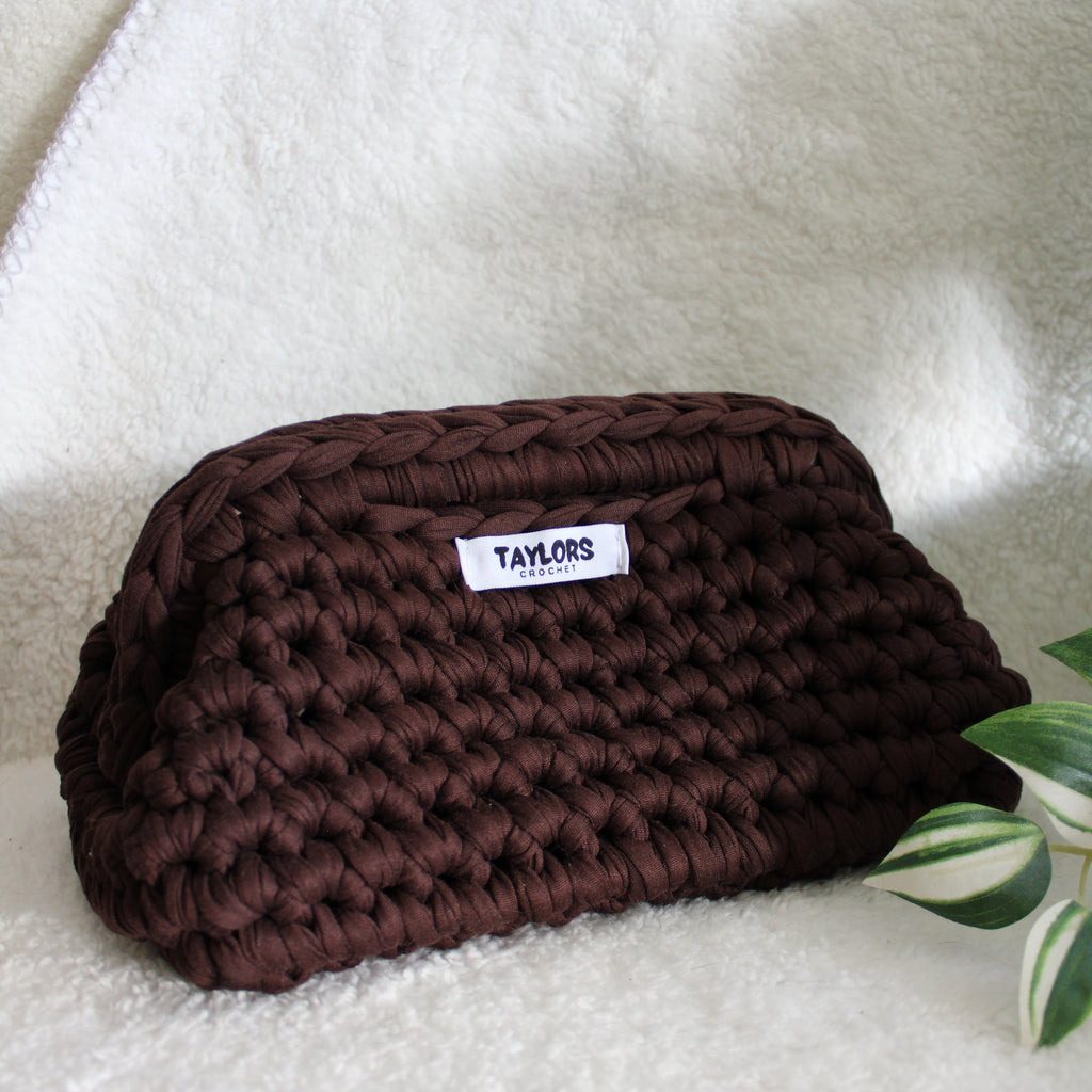 The Martini Clutch Bag - Chocolate