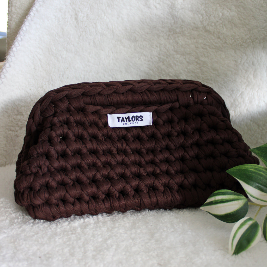 The Martini Clutch Bag - Chocolate